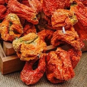 Tatlı Dolmalık Biber Kurusu - 50 Adet